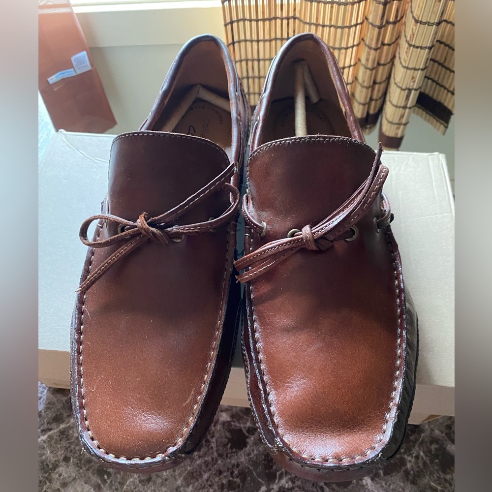 Men’s New Clark’s Ashmont Edge shoes, size 10W